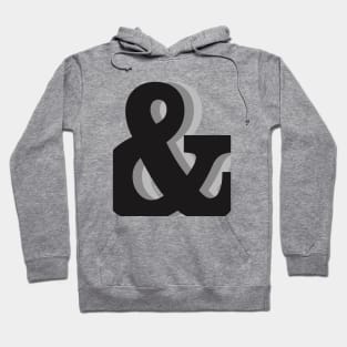 Ampersand - And Symbol - Minimal Hoodie